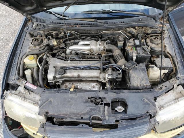 JM1BB1413T0336662 - 1996 MAZDA PROTEGE DX BLUE photo 11