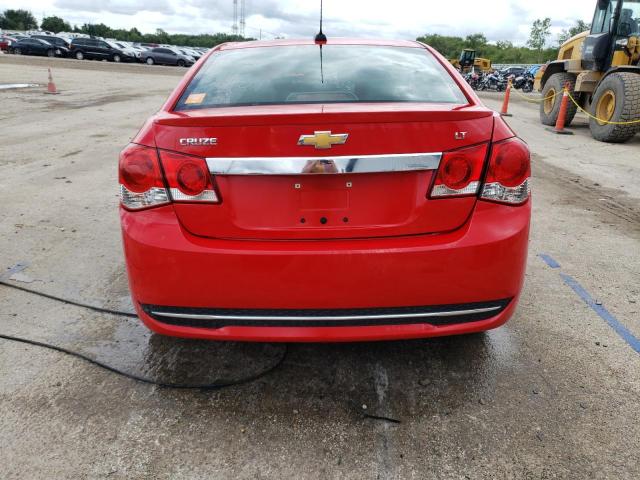 1G1PE5SB8F7109875 - 2015 CHEVROLET CRUZE LT RED photo 6