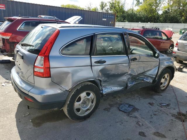 JHLRE48348C028380 - 2008 HONDA CR-V LX BLUE photo 3