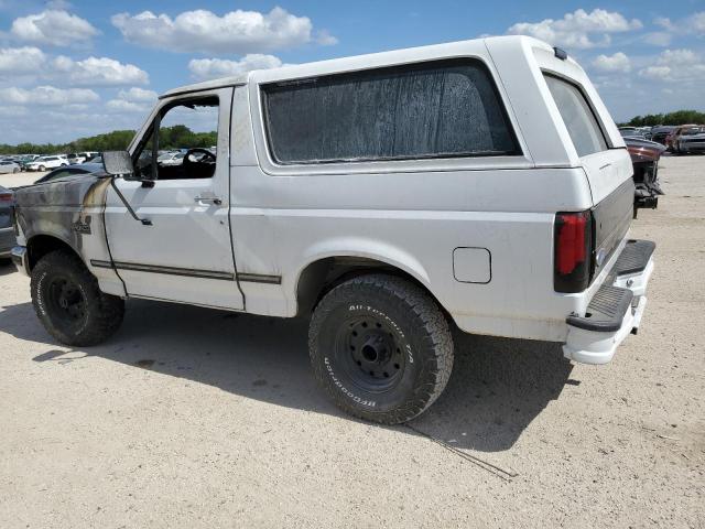 1FMEU15N1SLB73351 - 1995 FORD BRONCO U100 WHITE photo 2