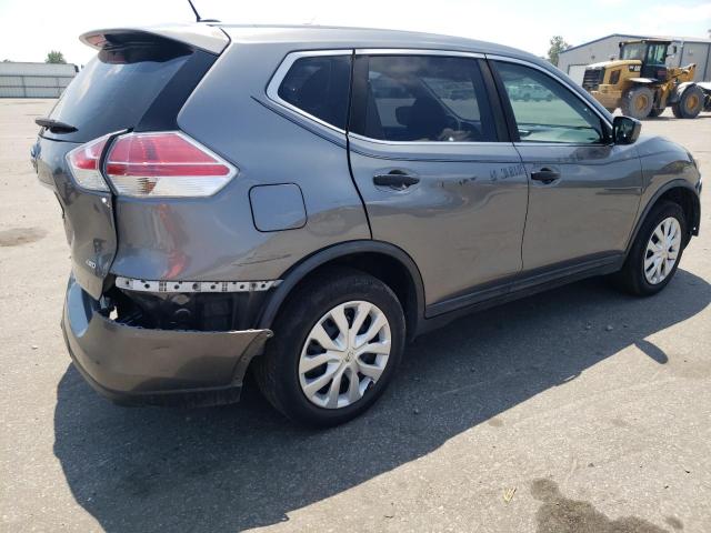 KNMAT2MV5GP670738 - 2016 NISSAN ROGUE S GRAY photo 3