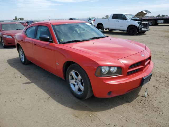 2B3KA43G08H265306 - 2008 DODGE CHARGER RED photo 4