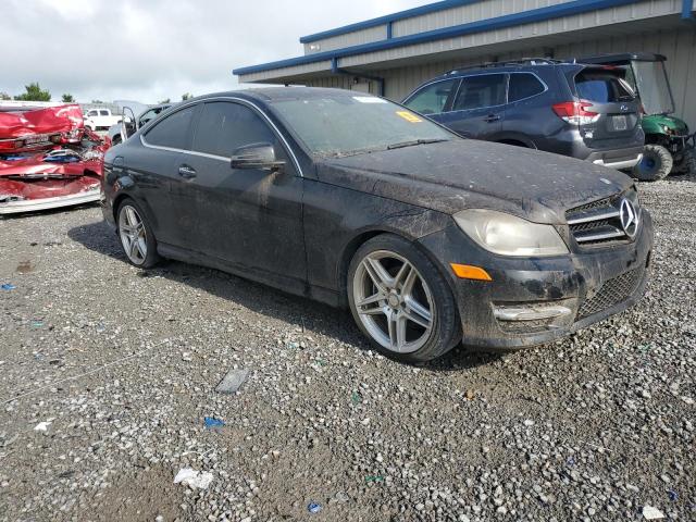 WDDGJ4HB3EG281255 - 2014 MERCEDES-BENZ C 250 BLACK photo 4