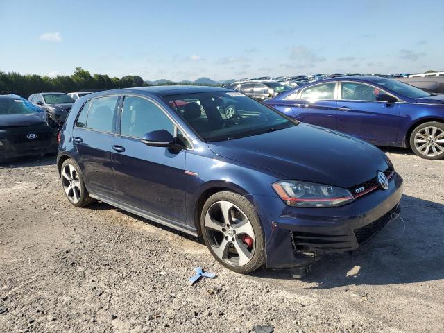 3VW5T7AU0FM063237 - 2015 VOLKSWAGEN GTI BLUE photo 4