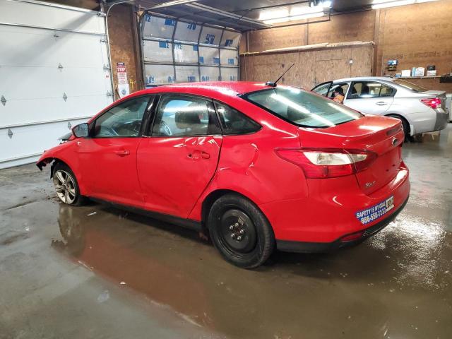 1FADP3F29EL351265 - 2014 FORD FOCUS SE RED photo 2