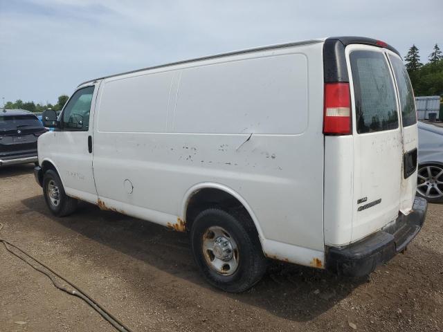 1GCZGFBA0A1106178 - 2010 CHEVROLET EXPRESS G2 WHITE photo 2