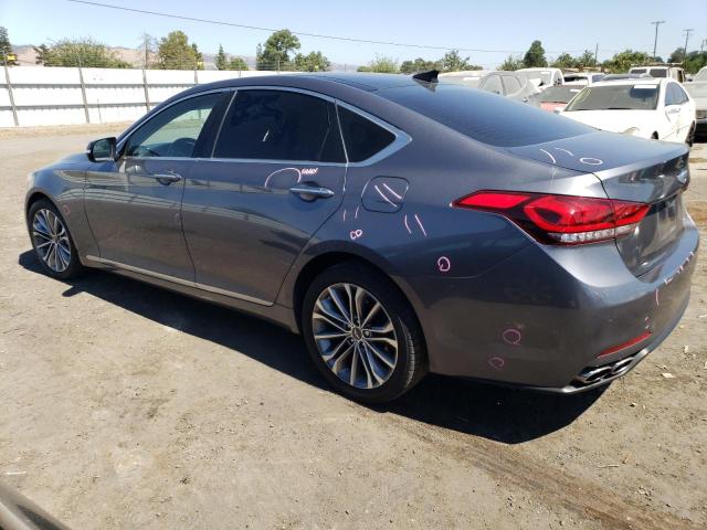 KMHGN4JE0FU078888 - 2015 HYUNDAI GENESIS 3.8L GRAY photo 2