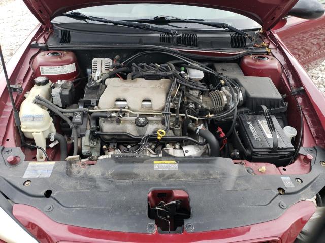 1G2NF52E64M526579 - 2004 PONTIAC GRAND AM SE1 BURGUNDY photo 11