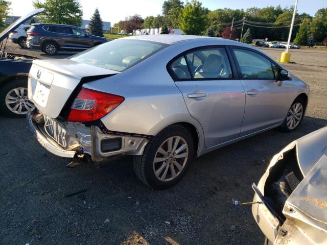 2HGFB2F90CH324198 - 2012 HONDA CIVIC EXL SILVER photo 3