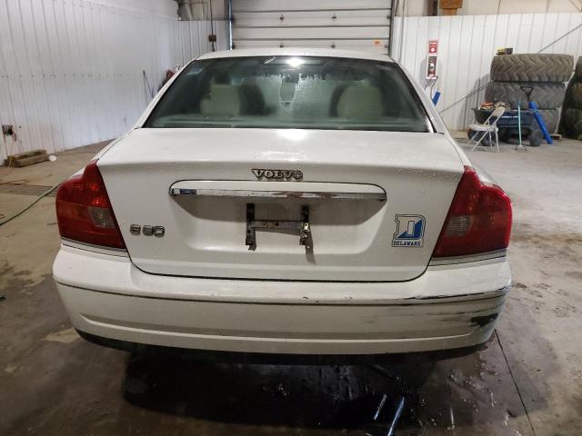 YV1TS92D741343636 - 2004 VOLVO S80 WHITE photo 6