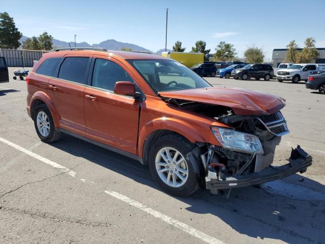 3C4PDCBB6ET101167 - 2014 DODGE JOURNEY SXT ORANGE photo 4