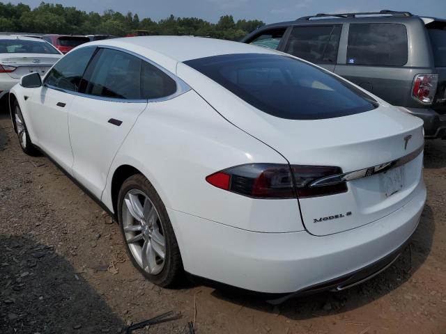 5YJSA1CG7DFP12176 - 2013 TESLA MODEL S Սպիտակ լուսանկար 2
