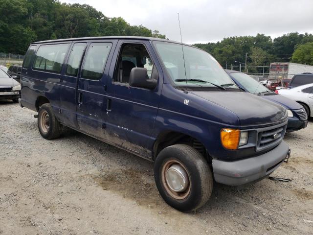 1FBSS31L16DA95820 - 2006 FORD ECONOLINE E350 SUPER DUTY WAGON BLUE photo 4