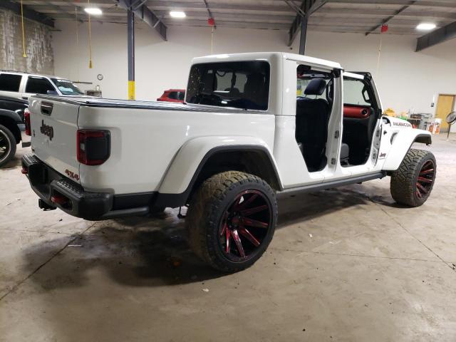 1C6JJTBM8ML557804 - 2021 JEEP GLADIATOR RUBICON WHITE photo 3