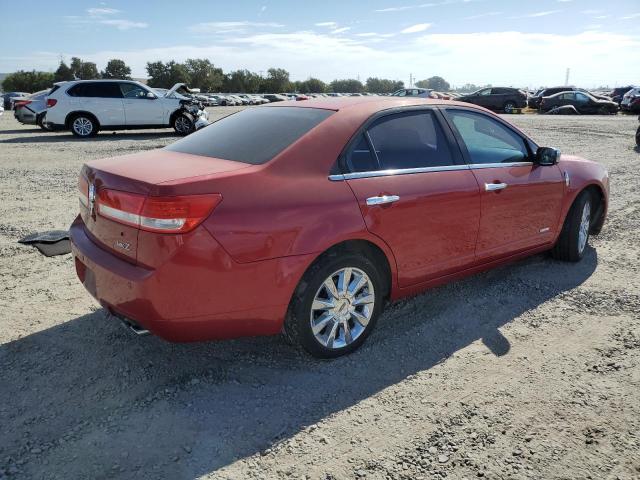 3LNDL2L37BR775842 - 2011 LINCOLN MKZ HYBRID RED photo 3