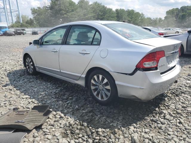 2HGFA16919H516039 - 2009 HONDA CIVIC EXL SILVER photo 2