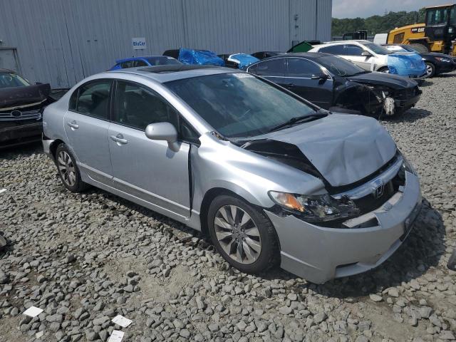 2HGFA16919H516039 - 2009 HONDA CIVIC EXL ვერცხლისფერი ფოტო 4
