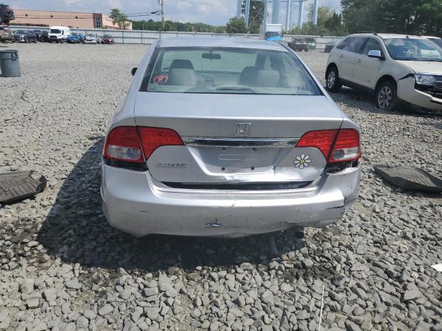 2HGFA16919H516039 - 2009 HONDA CIVIC EXL ვერცხლისფერი ფოტო 6