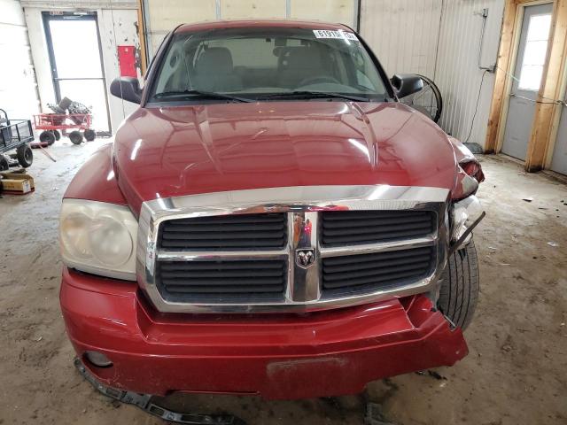 1D7HE48N06S641079 - 2006 DODGE DAKOTA QUAD SLT 红色 照片 5