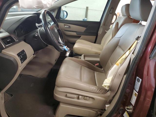 5FNRL5H66GB134706 - 2016 HONDA ODYSSEY EXL BURGUNDY photo 7