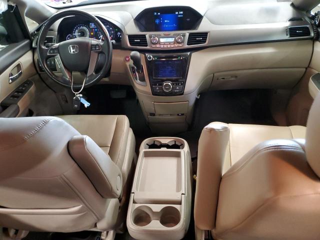 5FNRL5H66GB134706 - 2016 HONDA ODYSSEY EXL BURGUNDY photo 8