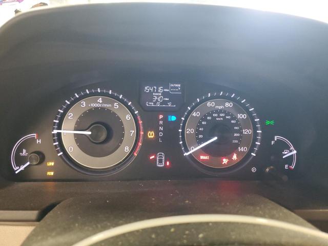 5FNRL5H66GB134706 - 2016 HONDA ODYSSEY EXL BURGUNDY photo 9