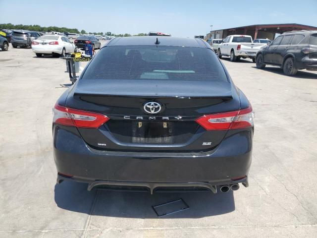 4T1G11AK1LU884508 - 2020 TOYOTA CAMRY SE BLACK photo 6