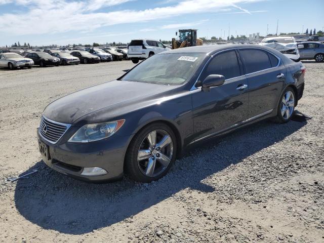 JTHGL46F175020407 - 2007 LEXUS LS 460L GRAY photo 1