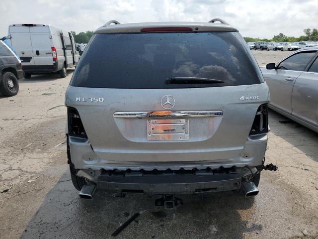 4JGBB8GB8BA649899 - 2011 MERCEDES-BENZ ML 350 4MATIC GRAY photo 6