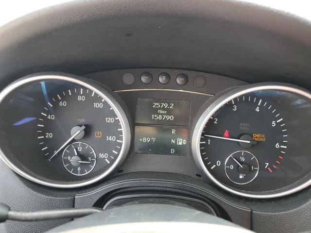 4JGBB8GB8BA649899 - 2011 MERCEDES-BENZ ML 350 4MATIC GRAY photo 9