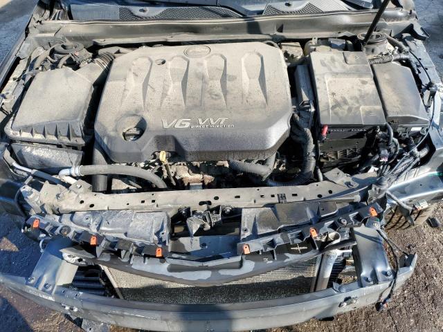 2G1165S35F9176962 - 2015 CHEVROLET IMPALA LTZ GRAY photo 12