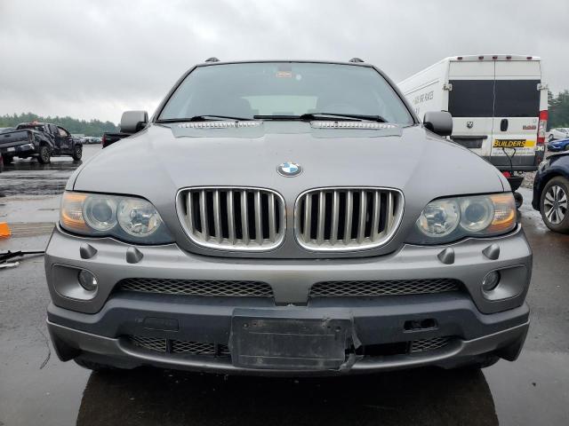 5UXFB53564LV08548 - 2004 BMW X5 4.4I SILVER photo 5