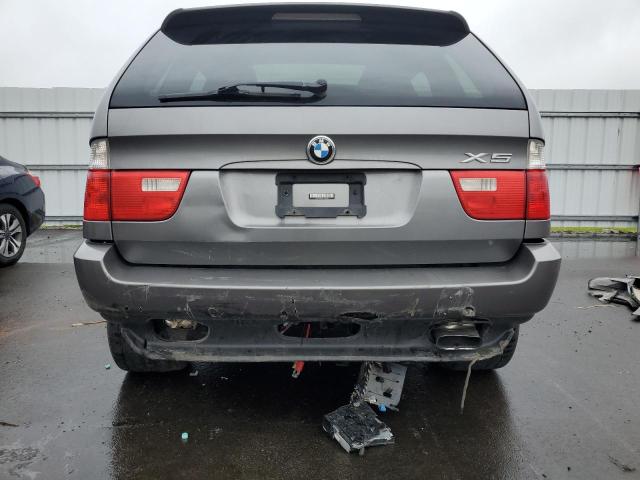 5UXFB53564LV08548 - 2004 BMW X5 4.4I SILVER photo 6