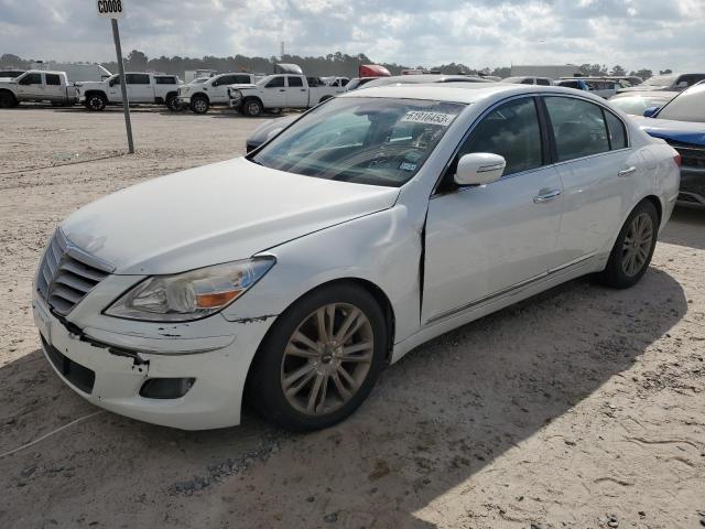 KMHGC4DF0BU132470 - 2011 HYUNDAI GENESIS 4.6L WHITE photo 1