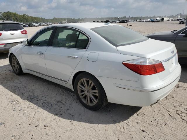 KMHGC4DF0BU132470 - 2011 HYUNDAI GENESIS 4.6L WHITE photo 2