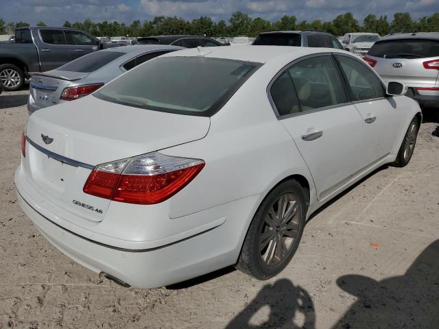 KMHGC4DF0BU132470 - 2011 HYUNDAI GENESIS 4.6L WHITE photo 3