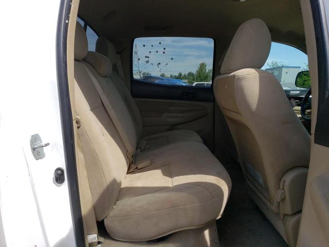 5TFJU4GN4BX007643 - 2011 TOYOTA TACOMA DOUBLE CAB PRERUNNER WHITE photo 10