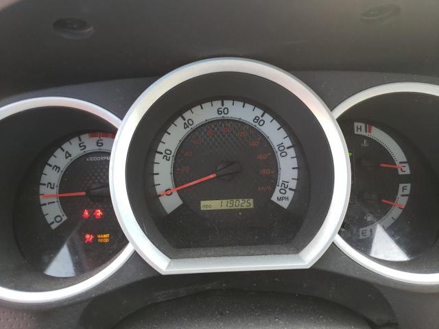 5TFJU4GN4BX007643 - 2011 TOYOTA TACOMA DOUBLE CAB PRERUNNER WHITE photo 9