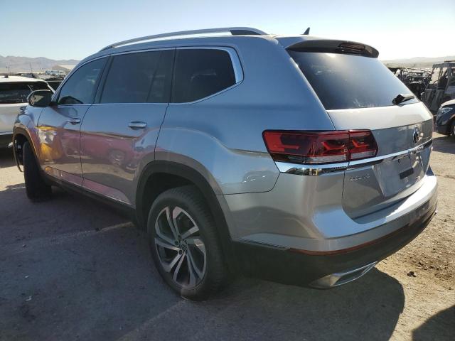 1V2TR2CA5MC598804 - 2021 VOLKSWAGEN ATLAS SEL PREMIUM SILVER photo 2