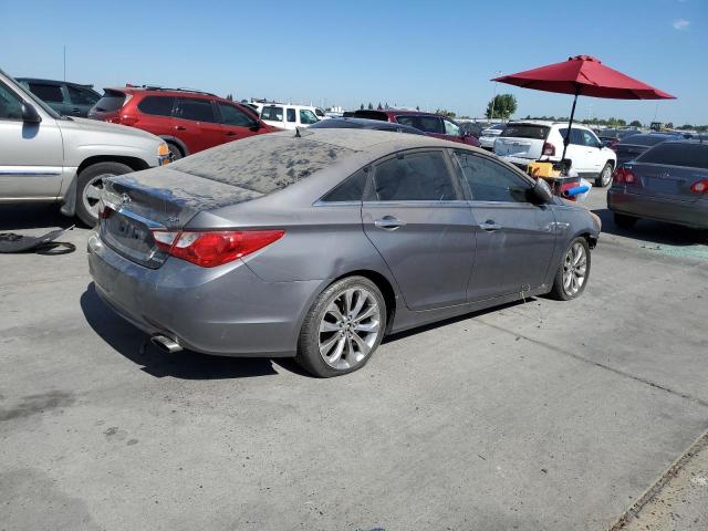 5NPEC4AB6BH178201 - 2011 HYUNDAI SONATA SE GRAY photo 3