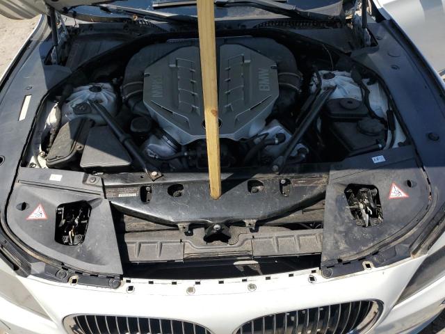 WBAKB8C51BCY64594 - 2011 BMW 750 LI WHITE photo 11