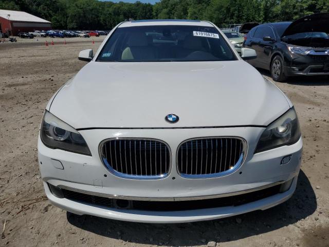 WBAKB8C51BCY64594 - 2011 BMW 750 LI WHITE photo 5