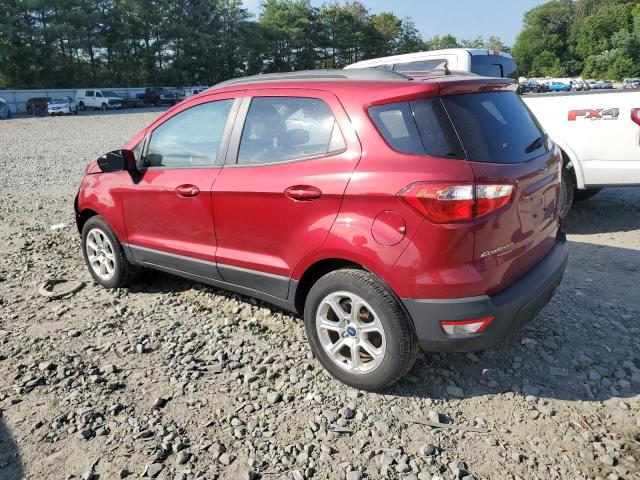 MAJ3S2GE7LC394058 - 2020 FORD ECOSPORT SE 红色 照片 2