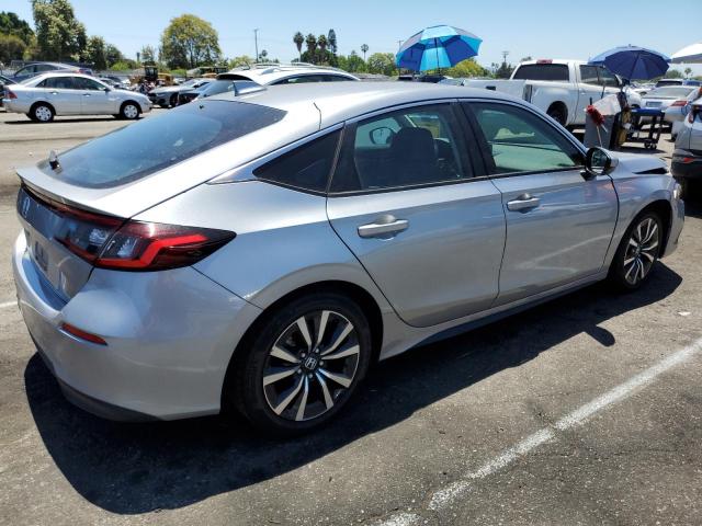 19XFL1H78NE015790 - 2022 HONDA CIVIC EXL ვერცხლისფერი ფოტო 3