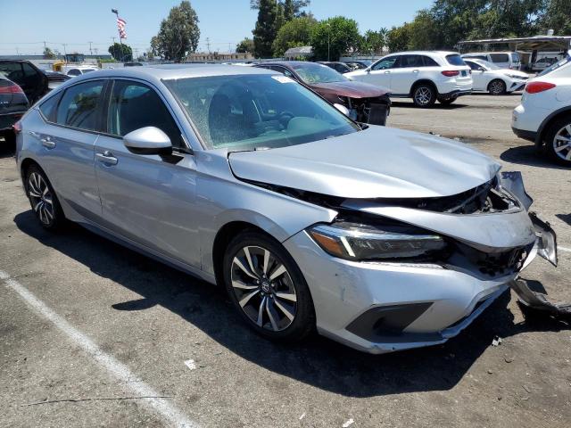 19XFL1H78NE015790 - 2022 HONDA CIVIC EXL ვერცხლისფერი ფოტო 4