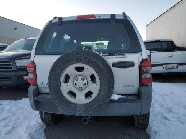 1J4GL48K27W701529 - 2007 JEEP LIBERTY SPORT SILVER photo 6