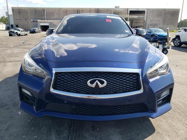 JN1FV7AR7GM450915 - 2016 INFINITI Q50 RED SPORT 400 BLUE photo 5