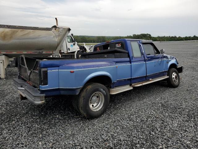 1FTJX35F6TEA45031 - 1996 FORD F350 BLUE photo 3