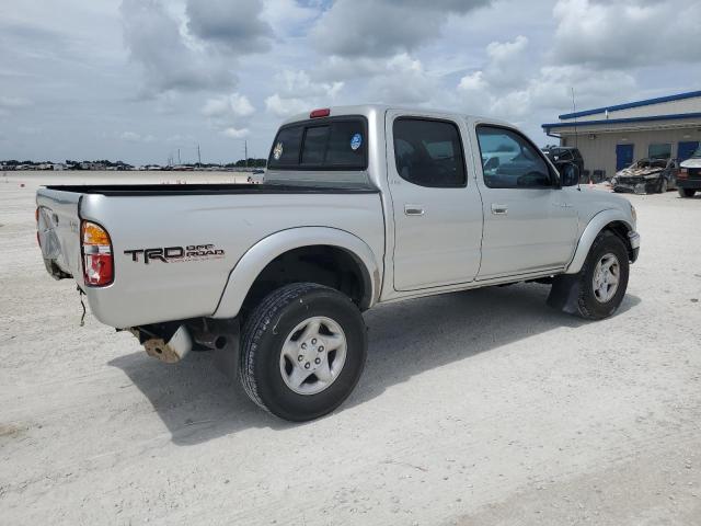 5TEGN92N22Z133004 - 2002 TOYOTA TACOMA DOUBLE CAB PRERUNNER SILVER photo 3