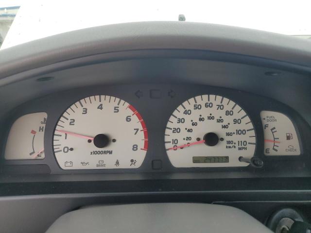 5TEGN92N22Z133004 - 2002 TOYOTA TACOMA DOUBLE CAB PRERUNNER SILVER photo 9